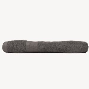 Charcoal Dash Striped Hand Towel